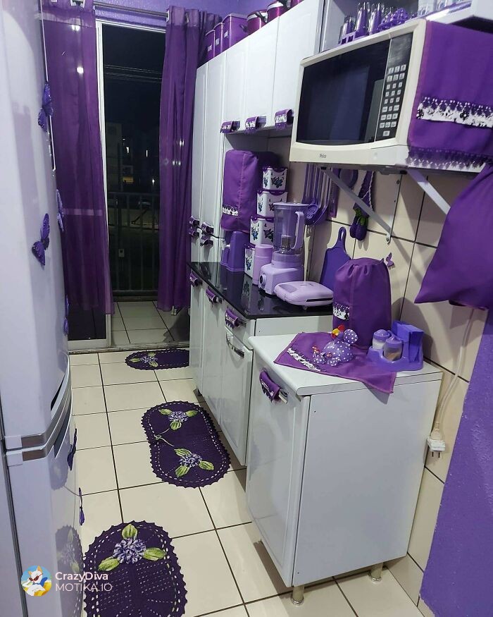 Purple much?