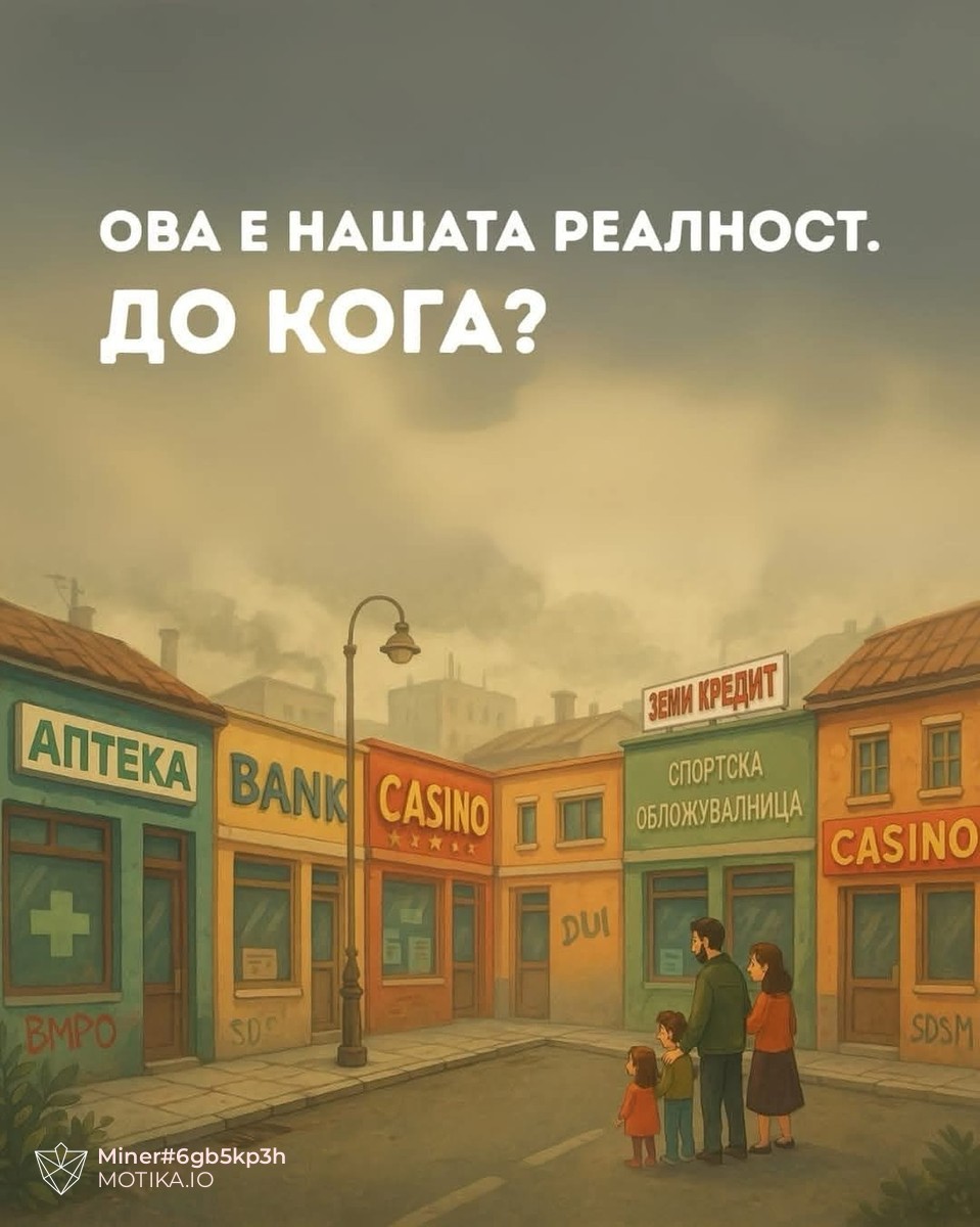 Ова е нашата реалност?