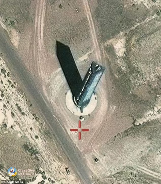 Таинствена триаголна кула откриена во Областа 51 на Google Maps – дали е „вонземска технологија“?
