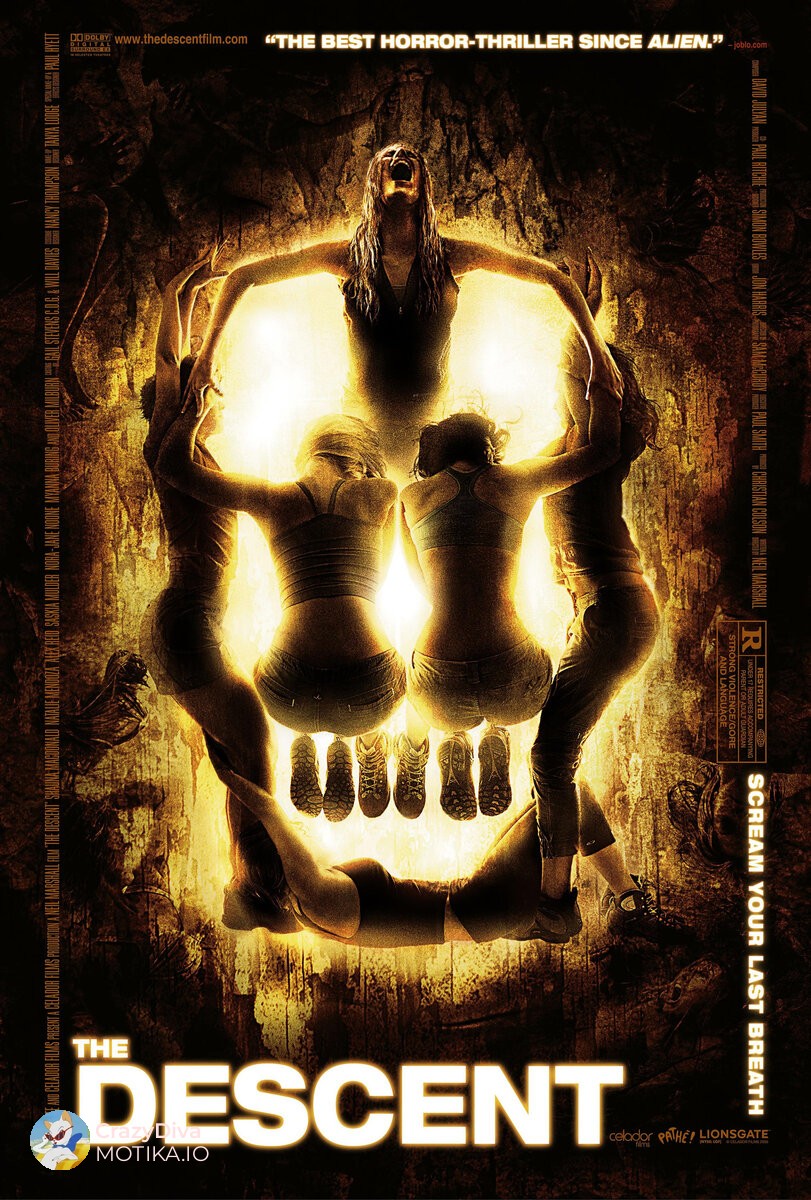  Слегувањето (The Descent, 2005)