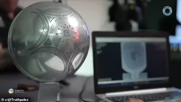Внатрешна структура без знаци на човечка изработка