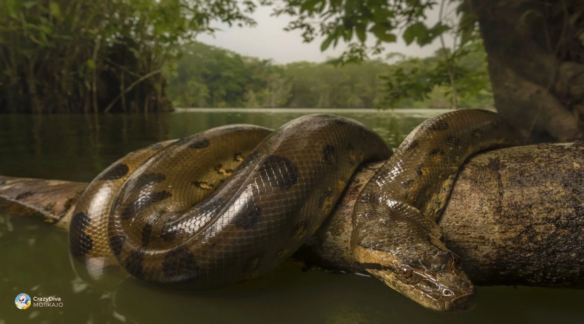 2. Анаконда (Eunectes murinus)