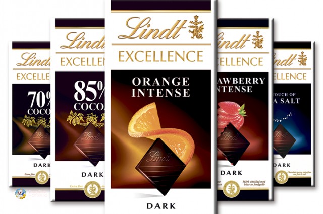 Француското темно чоколадо „Lindt“