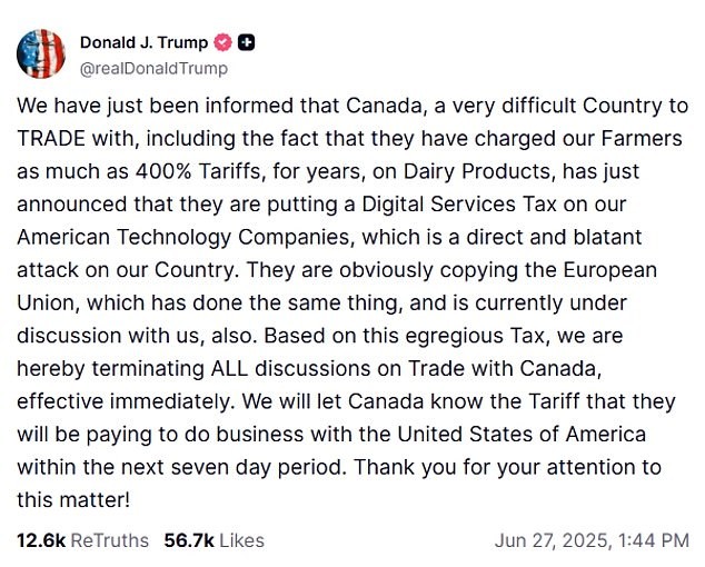 Канада гневно одговара на тарифите на Трамп: 50% дополнителна царина која може да го уништи американскиот челичен сектор