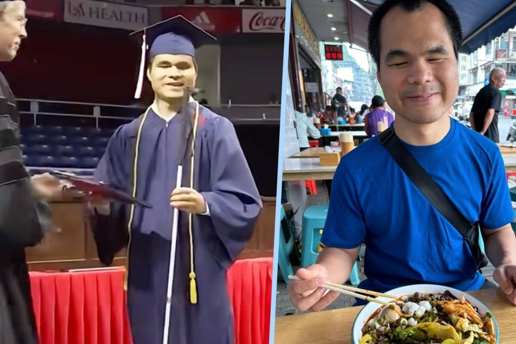 Born blind, abandoned in rural China: the grandfather who tried to drown him, and the life he built as an American aircraft engineer.