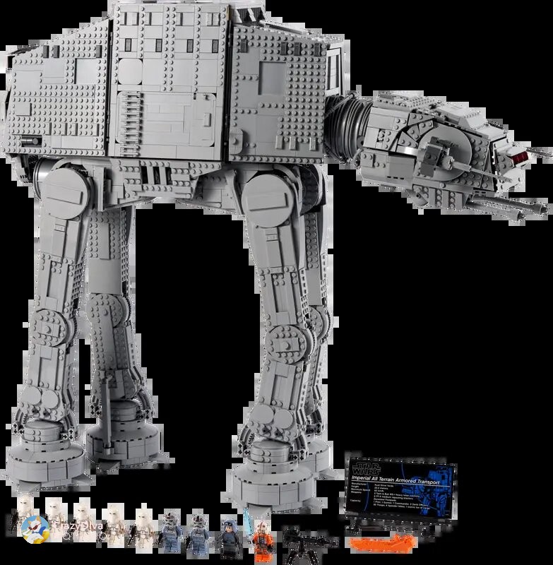 6. AT-AT – 6785 делови: Најголемиот двоножен шетач од Star Wars, издаван низ годините – но никогаш вака гигантски