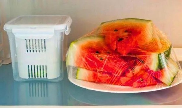 未切西瓜的正确存放要点