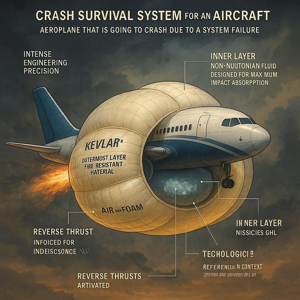 REBIRTH: des airbags extérieurs et une IA qui promettent de transformer un crash en atterrissage survivable — un prototype né du drame d’Air India