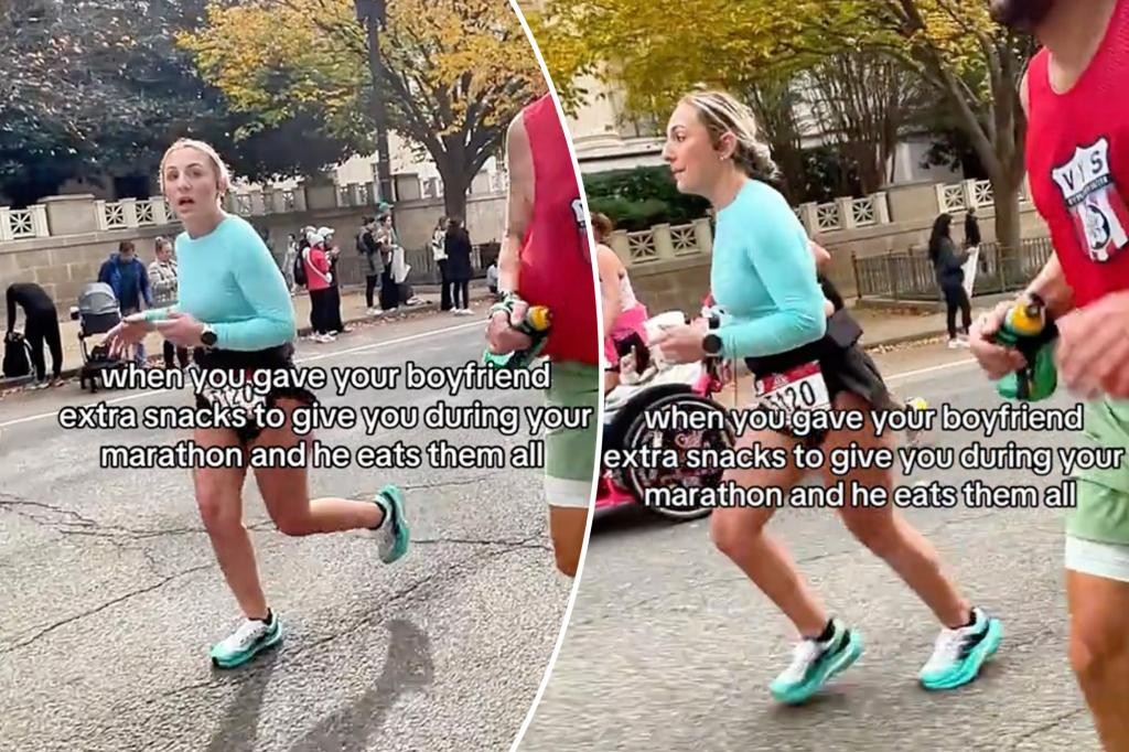 Marathon Fuel or Fuel Theft? The Snack He Ate That Ruined Her Race—and The Internet Won’t Let It Go