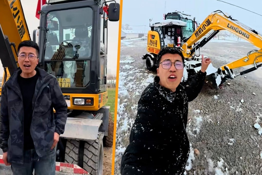 Mit einem Bagger durch China: Aus der Routine ausbrechen, 13 Provinzen in sechs Monaten – und 550.000 Follower gewinnen.