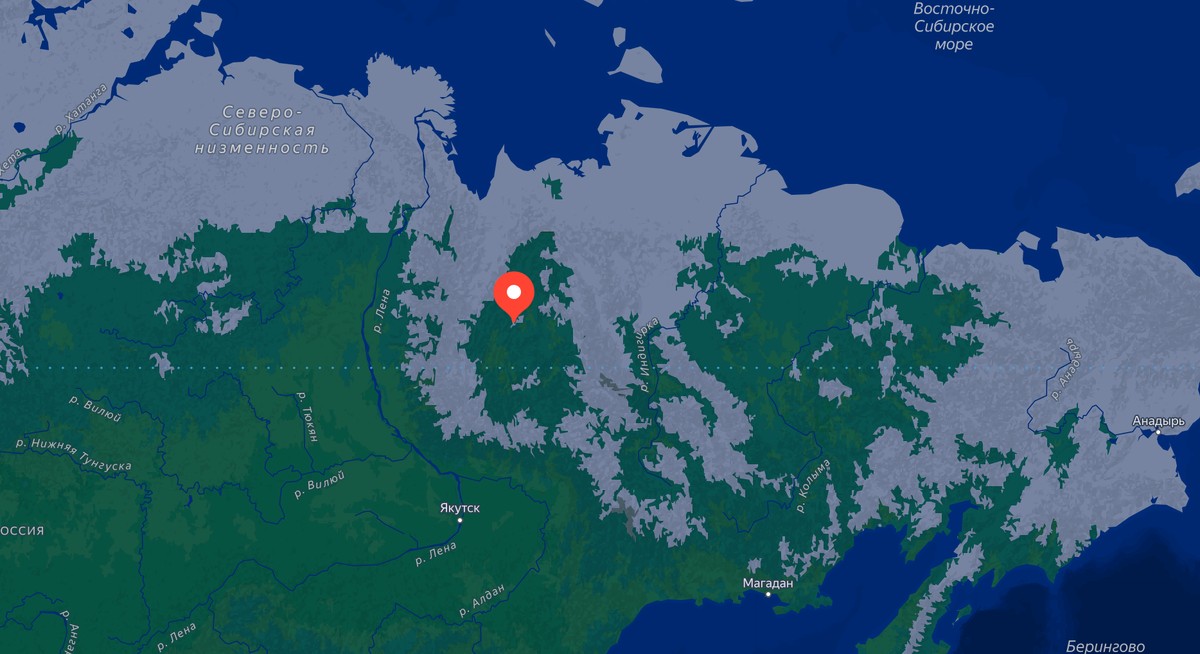 Нормална температура од минус 67 степени