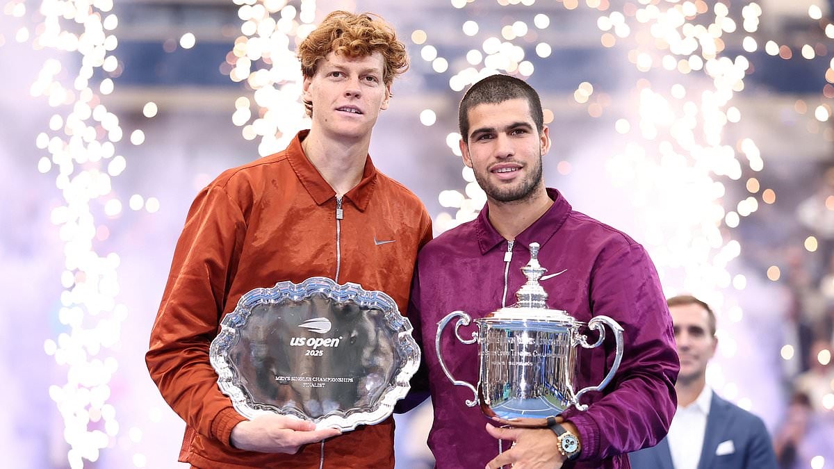 El triángulo imposible del tenis: Alcaraz, Sinner y Brooks Nader — ¿romance real o una campaña de fama impulsada por los rumores?