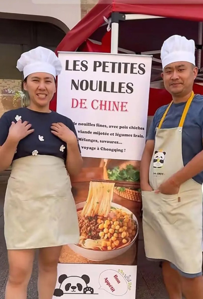 La naissance du business et le plat