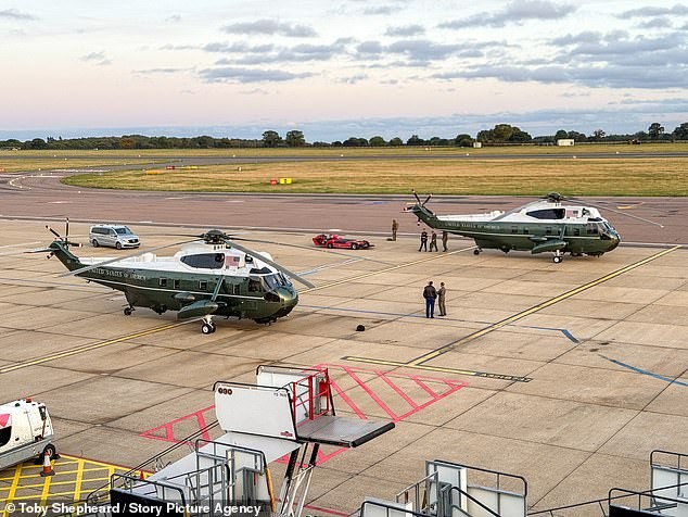 Pouso de emergência de Marine One: Trump e Melania a bordo, após falha hidráulica que atrasou a visita de Estado