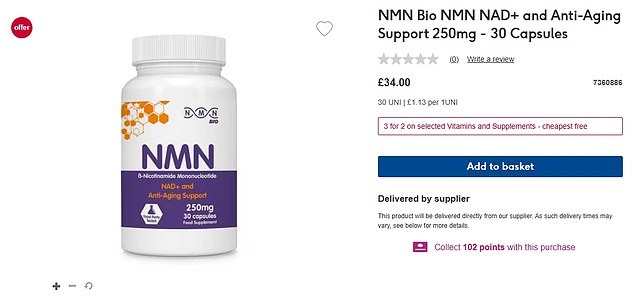 NMN се продава за само 1 долар дневно и ветува енергија, подмладување и подобрување на мозочната функција