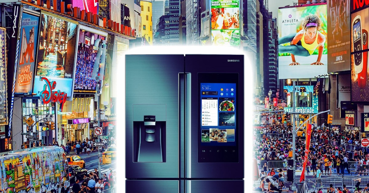 Samsung transforma tu nevera en una cartelera de anuncios: ¿qué pasa cuando la casa se llena de pantallas?