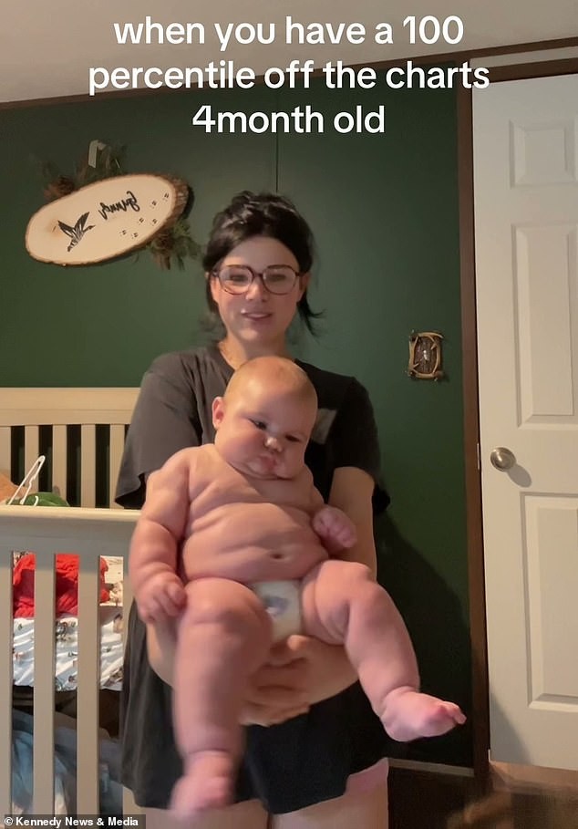 TikTok-Trend #BigBaby: Viermonatsalter mit 22 Pfund – Gigantische Babys im Spotlight