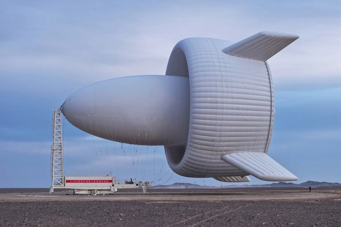 China präsentiert die weltweit leistungsstärkste fliegende Windturbine: 1 MW Strom direkt im Flug – und sie schwebt hoch über der Erde