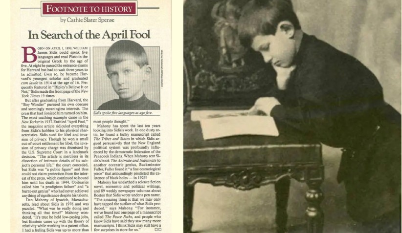 William James Sidis: o homem mais inteligente da história morreu na pobreza e no esquecimento