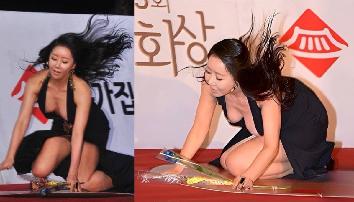 A Controversial 2013 Moment: Min Jung’s High Slit, Slipping Strap, and a Rebound