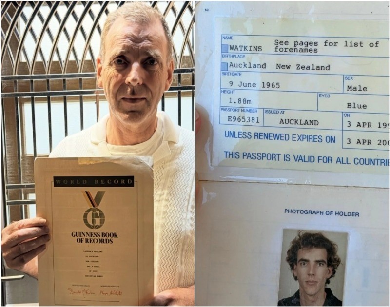El hombre que convirtió su nombre en un récord de 2.253 palabras