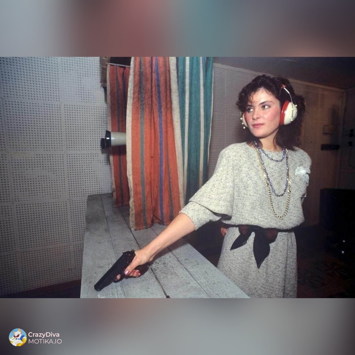 Екатерина Мајорова – победничка на единствениот конкурс „Прва дама на КГБ“ во Москва, 1990 година