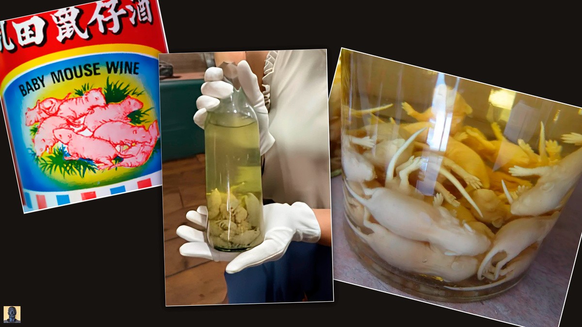 Вино од глувци - Кореја и Јужна Кина