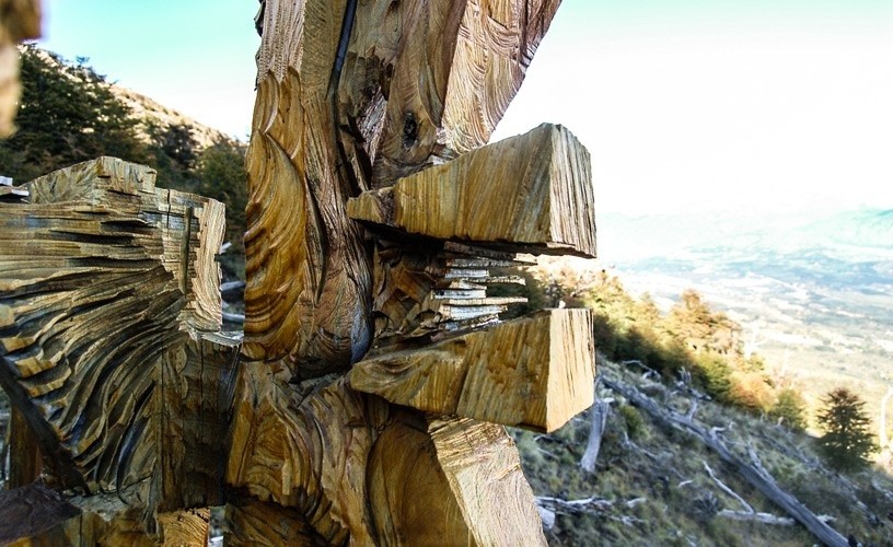 山坡的创伤背景:干旱与火灾塑造了这片土地