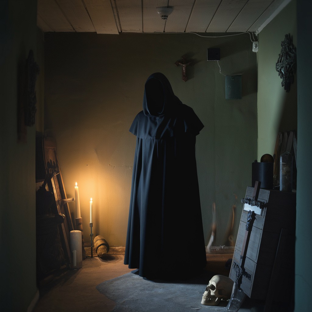 Црниот монах од Понтефракт: Најстрашниот полтергејст во Англија напаѓал, давел и туркал деца пред очите на сведоци