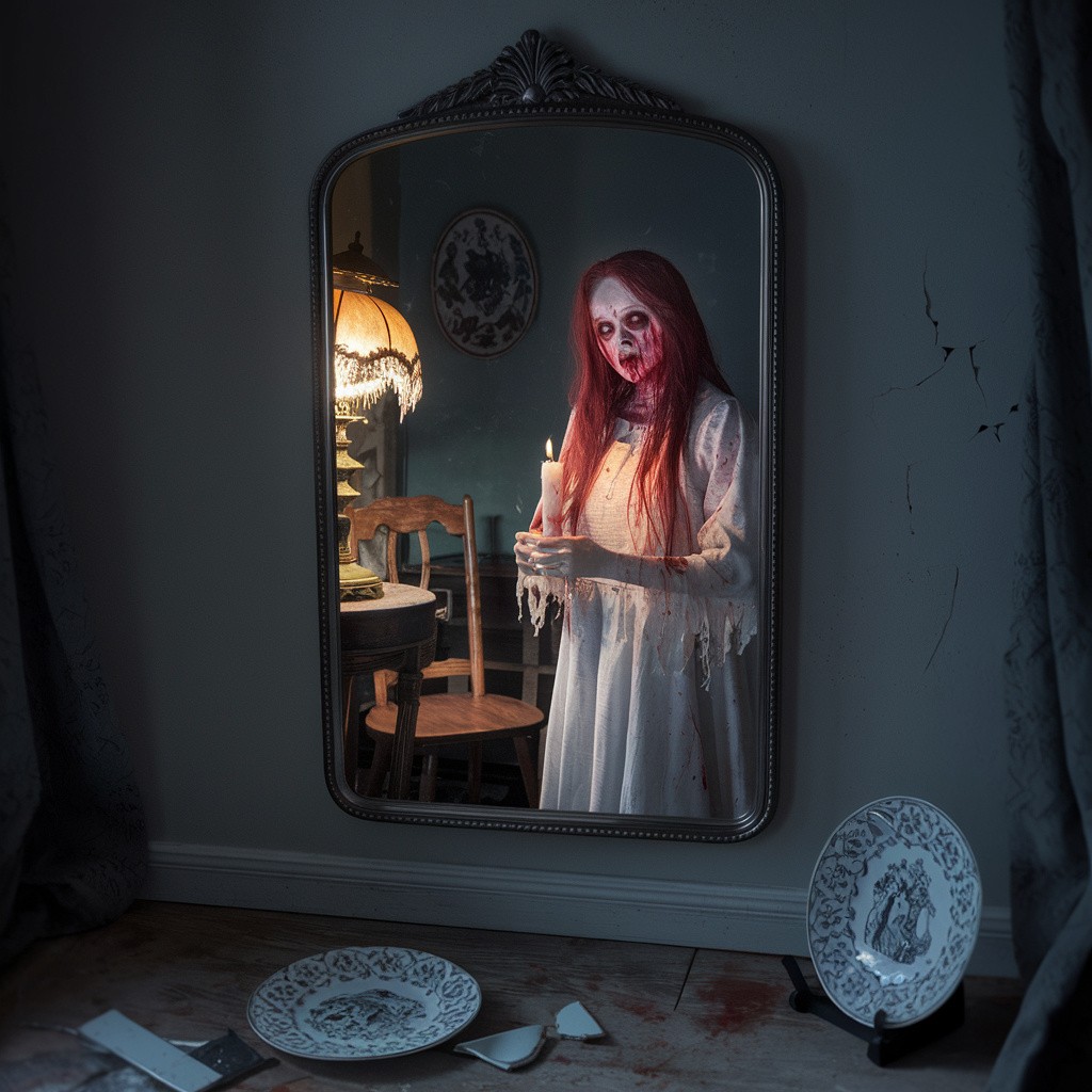 Мистеријата на Крвавата Мери: Призракот што се јавува во огледало и предизвикува страв и ужас низ генерации