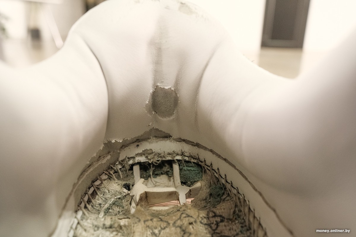 Оригиналот преживеа подобро: остана здрав внатрешниот слој, но се појавија стандардни знаци на користење