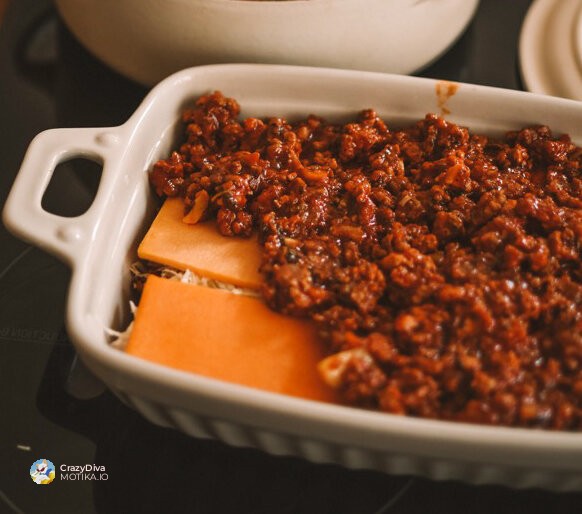 Кремаст рикота фил со магдонос и морско оревче – срцето на оваа лазања