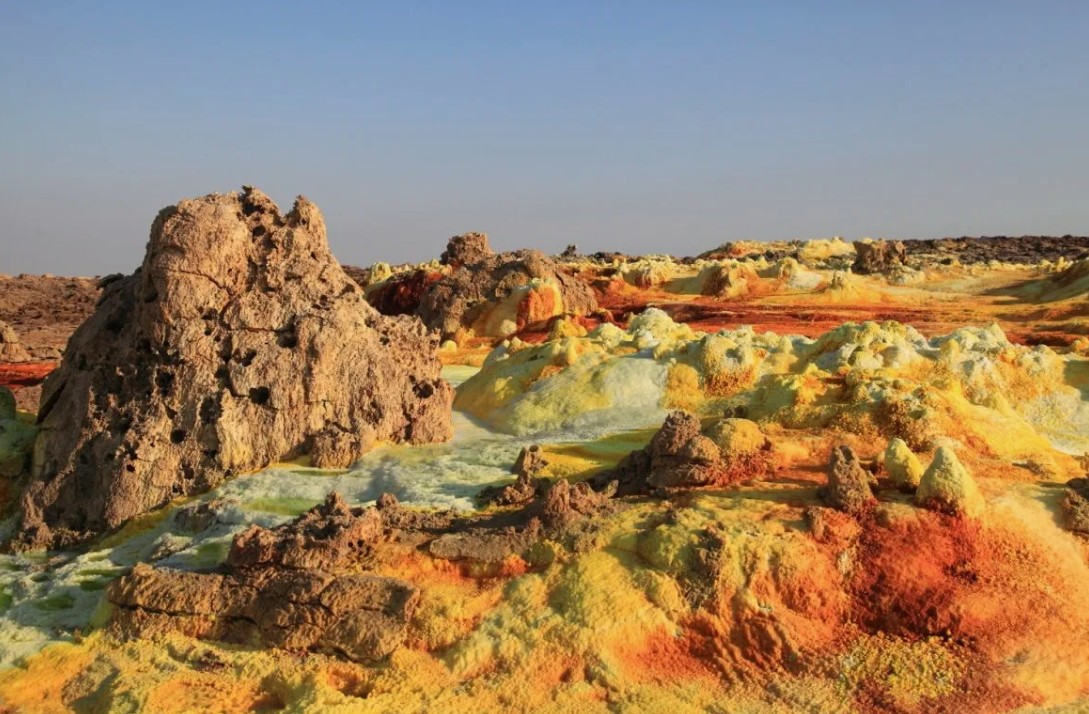 Афарска депресија, Етиопија– Земја која се отвора и раѓа вулкани и кисели езера