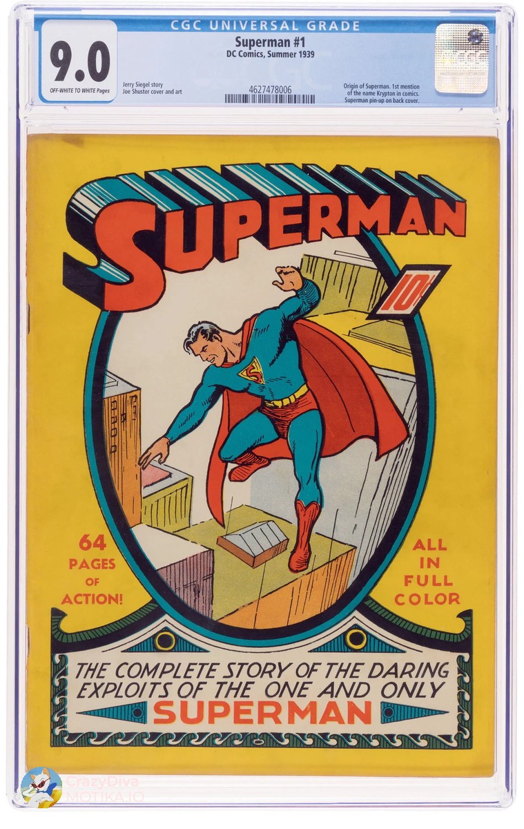 Супермен број 1 од 1939 година сочуван во совршена состојба, а експертите велат дека може да ја надмине и рекордната продажба