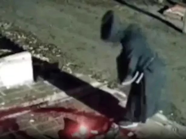 Мажот поставил глава од крава и пентаграм во крв непосредно пред куќата на жената