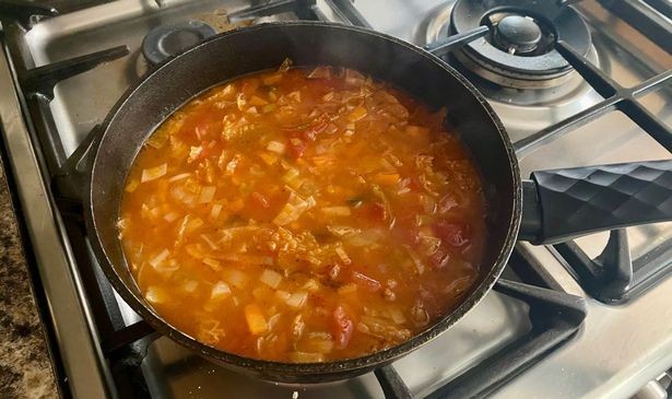 Comment j'ai préparé la soupe étape par étape