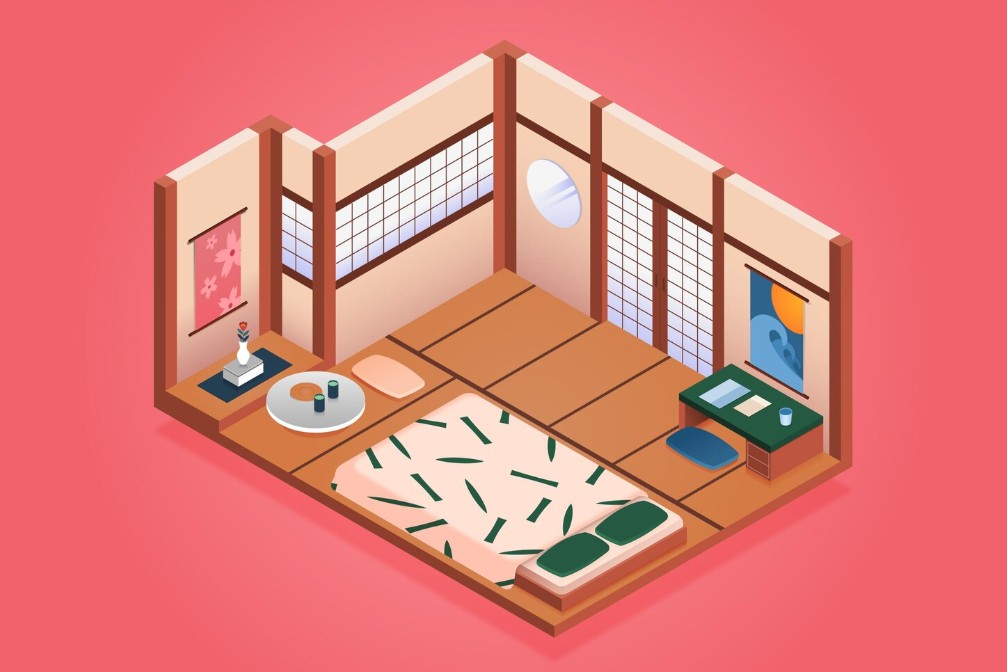 Apartamentos japoneses — como sobreviver em 10 metros quadrados