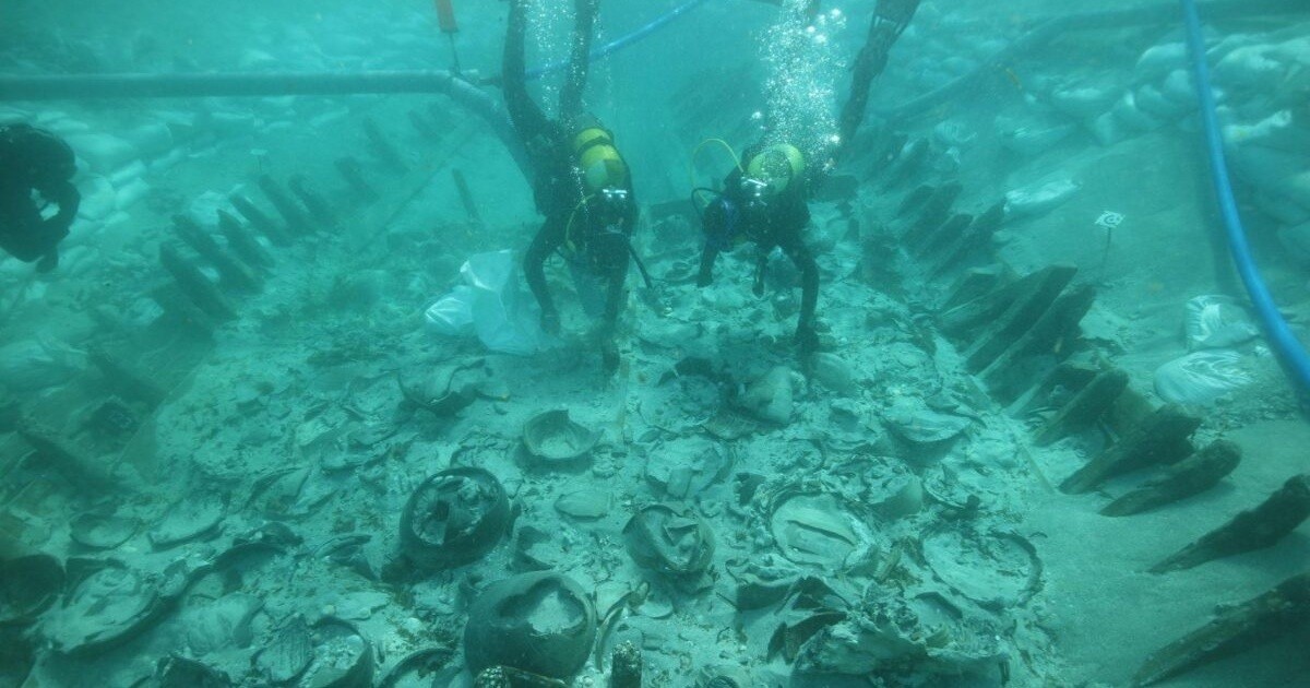 Scoperta della Ses Fontanelles: una nave romana da commercio lunga 12 metri