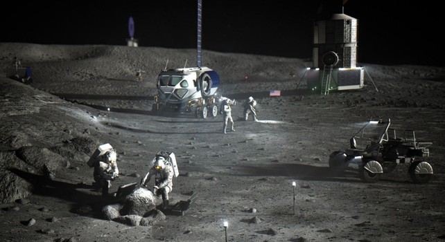 L'impatto non è uniforme: i poli lunari offrono la minor esposizione