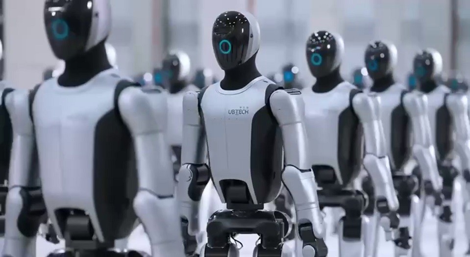 China Unleashes a Humanoid Robot Army to Build Cars
