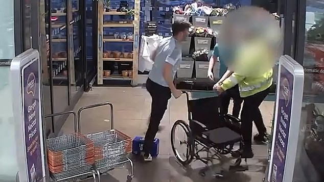 Aussagen des Ermittlungsbeamten: Brown ist gewalttätig; Verletzungen; Öffentlichkeit in Gefahr