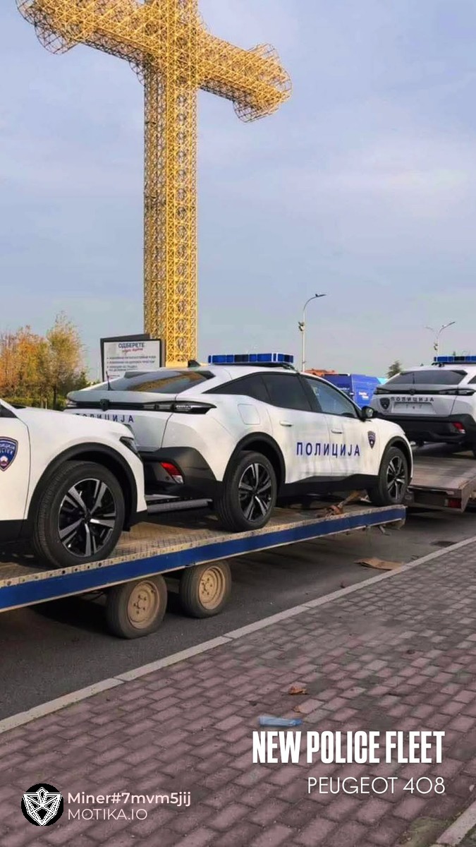 Пристигнаа новите полициски возила