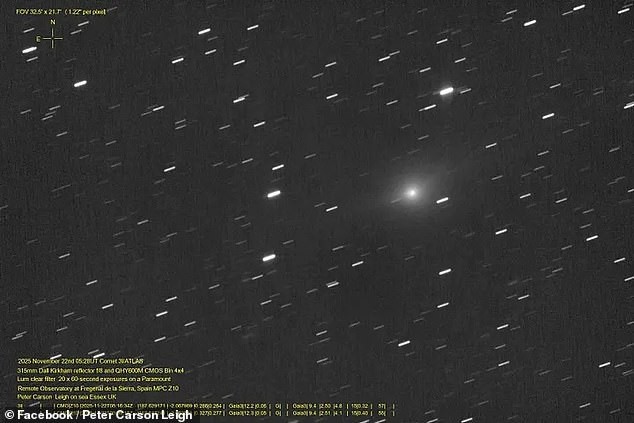 NASA Debunks Alien Theories as 3I/ATLAS Is Identified as a Comet