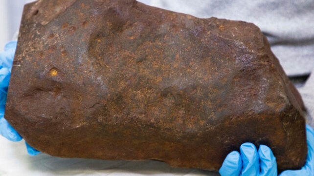 Years Later the Truth Emerged It Was a Rare Meteorite