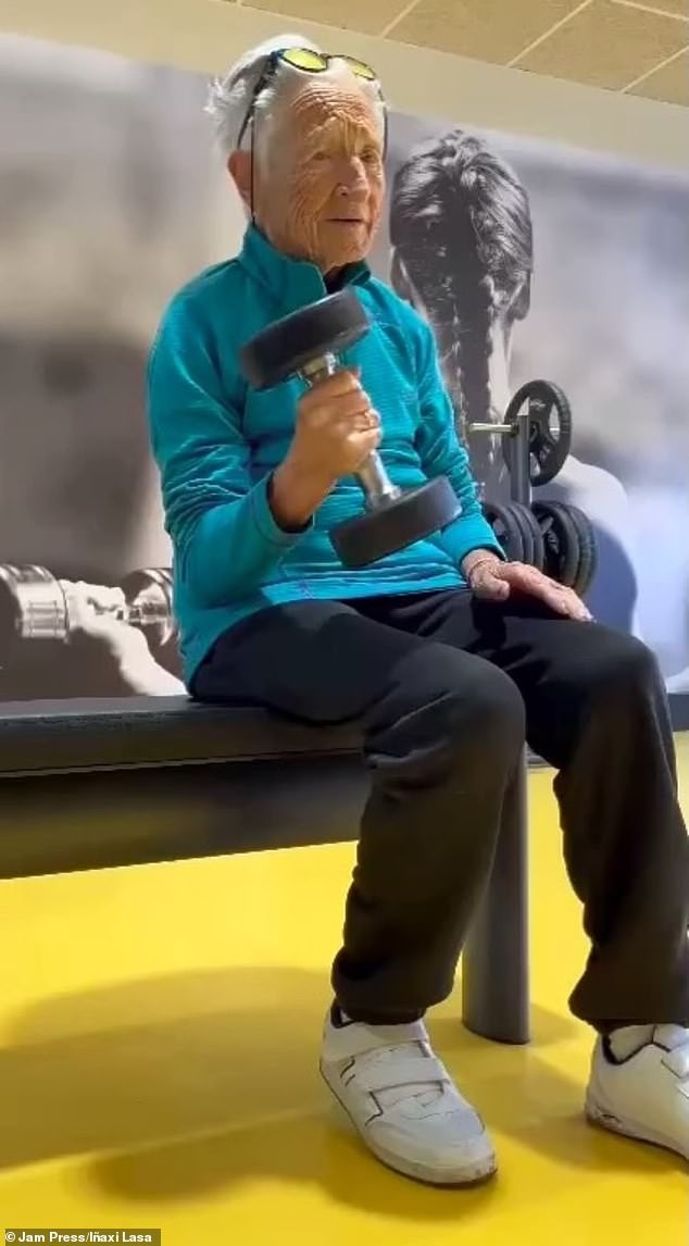 I'm 101 and I lift weights for two hours every day