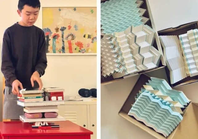 Teen Origami Prodigy Wins $25,000 for Fold That Could Hold Ten Thousand Times Its Weight