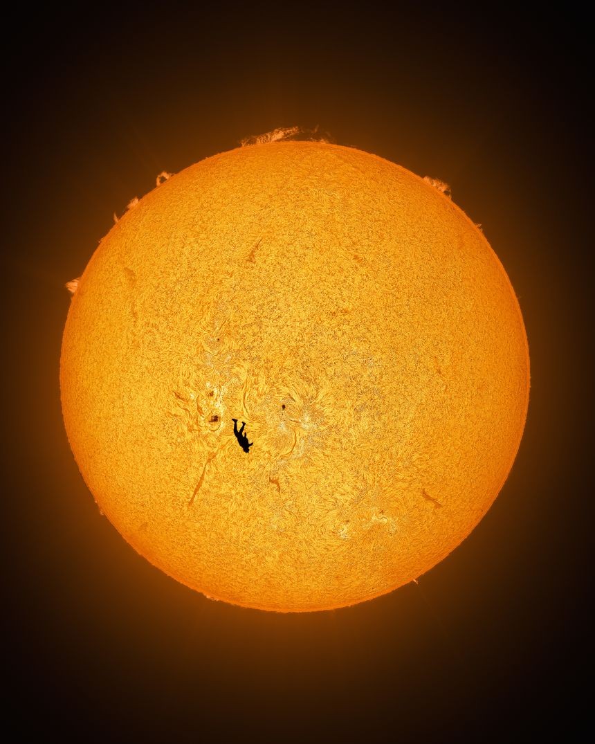 Der Fall von Ikarus – So entstand dieses atemberaubende Foto