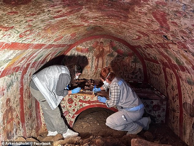 From Pagan to Christian Beliefs Fresco Marks a Transition in Anatolia