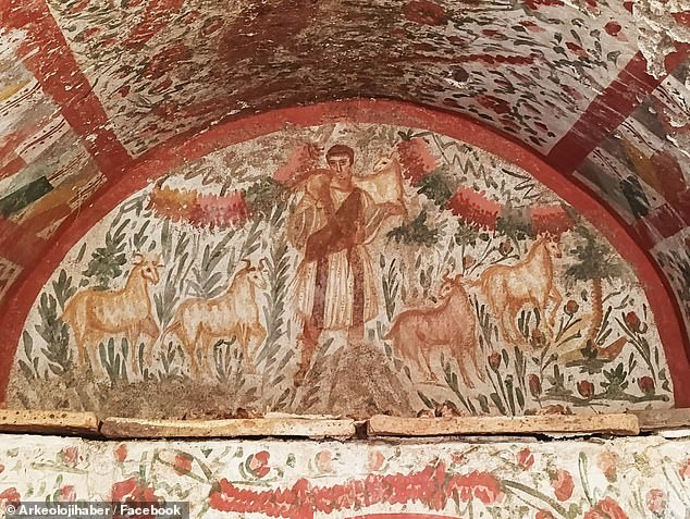 Descubrimiento del Buen Pastor: un fresco del siglo III en una tumba de İznik