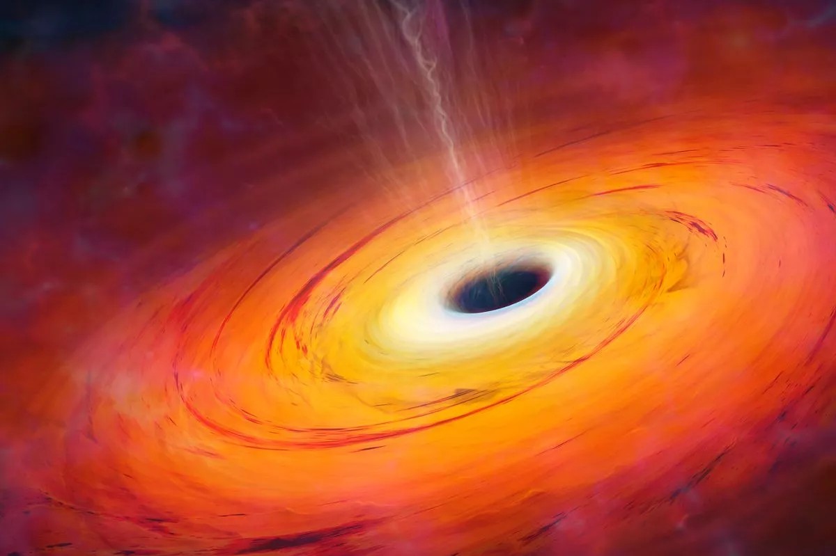 Two Black Holes in a Cosmic Tango